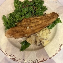 The Blue Bird Bistro signature dishes Meatloaf
Catfish
Salmon Benedict